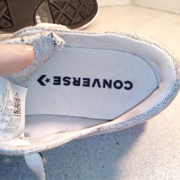 Converse All Star Lace Up Sneakers Woman's sz. 7 - Picture 6 of 7